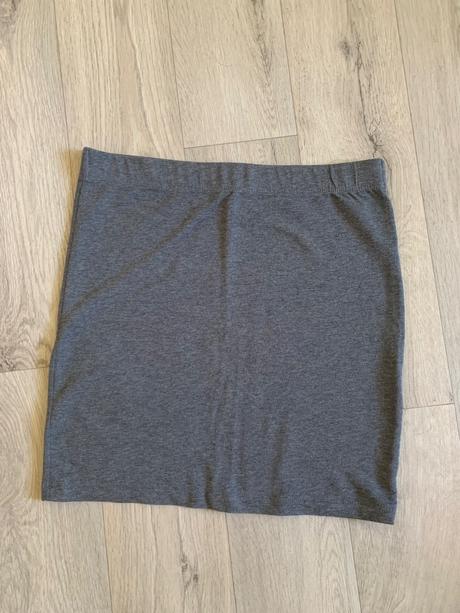 Dámska šedá sukňa, fishbone,m