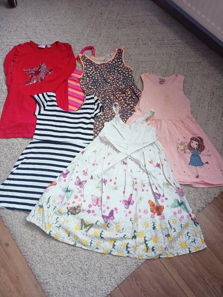 Balík šiat veľkosť 128, h&m,128