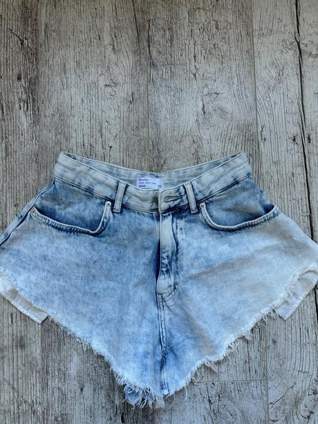Bershka nove letne denim kratasy, bershka,s