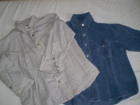 2x košeľa, h&m,110