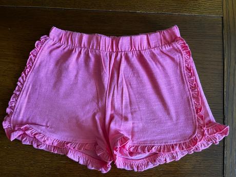 Bavlnené kraťasky s volánikmi dvojbalenie, f&f,116
