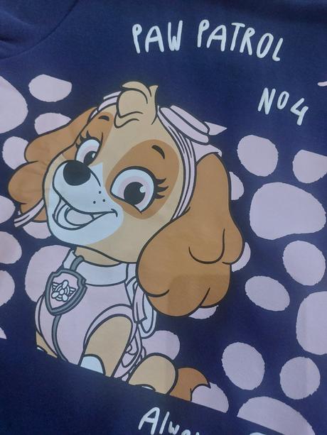Mikina paw patrol 5-6r., f&f,116