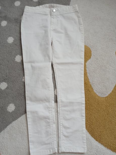 Letné biele nohavice, f&f,128