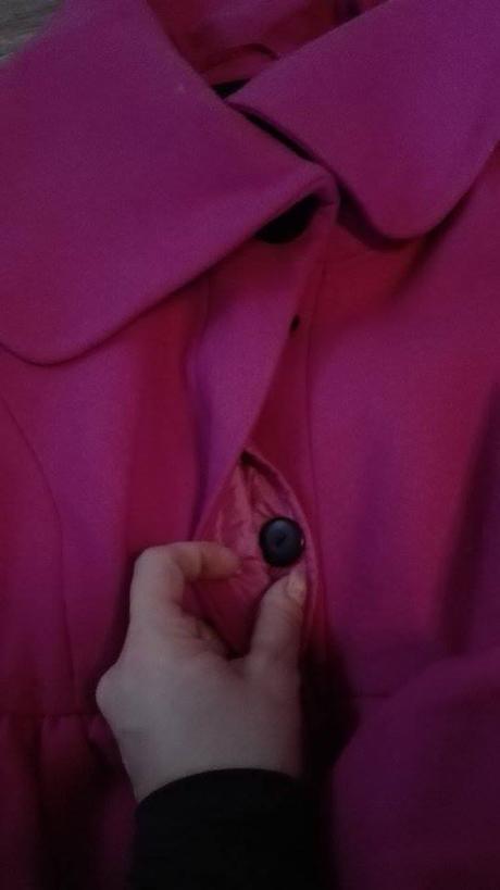 Ruzovy kabatik s volanikmi, dorothy perkins,40