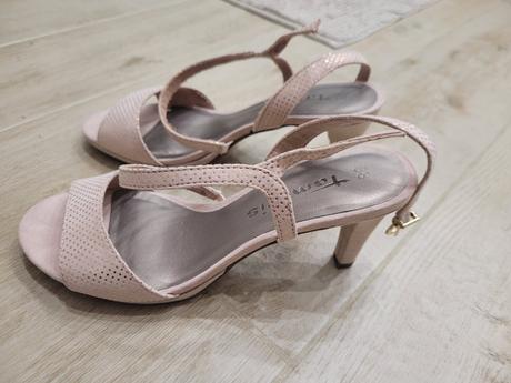 Sandálky na opätku, tamaris,38