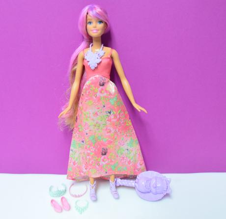 Barbie bábika mattel otáčacie vlasy, 