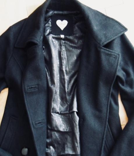 Zimný kabát, bershka,m