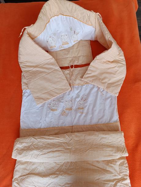 Perinka s vankúšom a mantinelom brendon, šírka (cm): 75,dĺžka (cm): 110