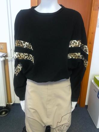 Mikina s kontrastnými pásikmi, uni, 