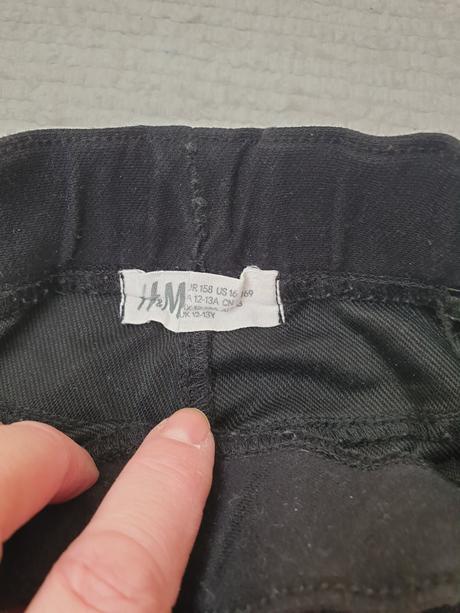 Riflové legíny, h&m,158