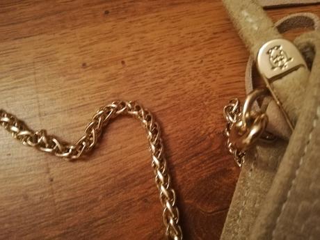 Kabelka massimo dutti z brusenej kože, 