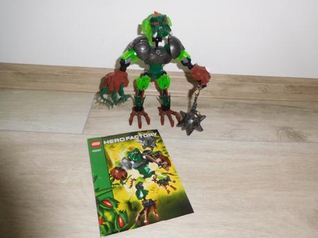 Lego hero factory--44007 ogrum-top top stav,, 