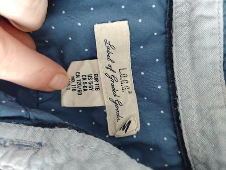 Košeľa, h&m,116