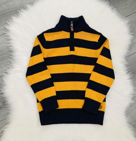 Svetrík s golierom veľ. 110/116, h&m,116