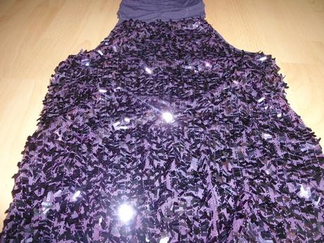 Fialove tricko - top / aj na leginy, m