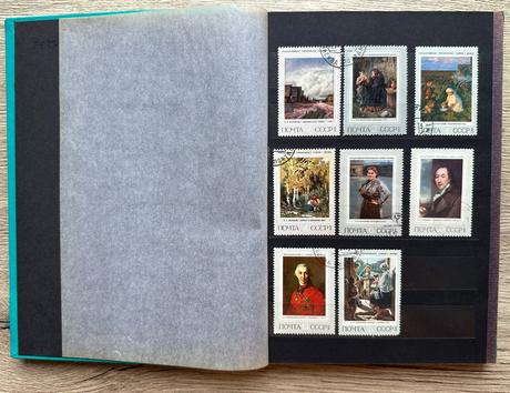 Album s ruskými známkami za 7eur, 