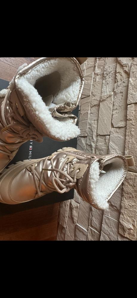 Detské zimné topánky tommy hilfiger, tommy hilfiger,34