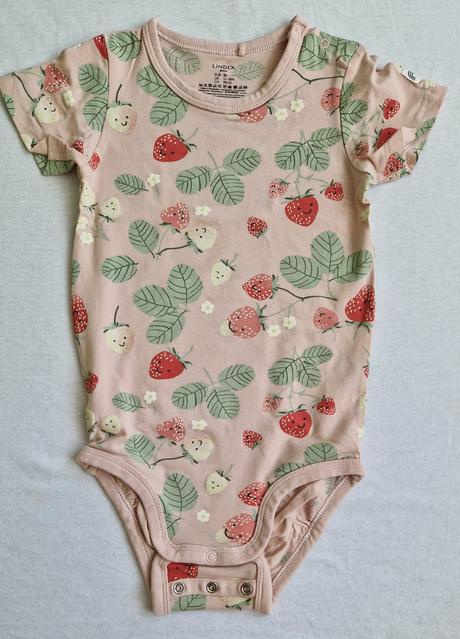 Jahôdkové bodynko, lindex,86