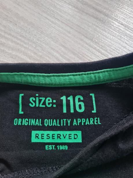 Tričko krátky rukáv, reserved,116