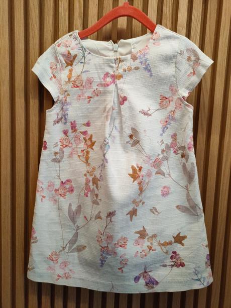 Šaty next kvietkové, next,104