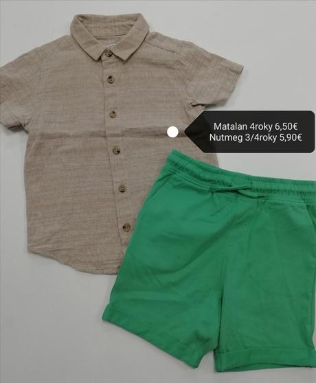 Béžová letná košeľa, matalan,104