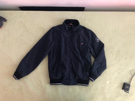 Prechodna teplejsia bunda, h&m,146