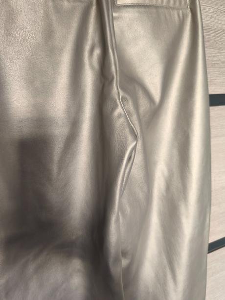 Široké kožené nohavice 134, reserved,134