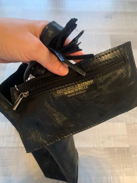 Kožená kabelka - nová,