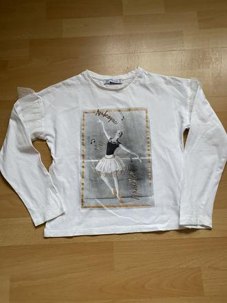 Biele tričko-tanečnica, terranova,128