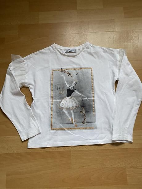 Biele tričko-tanečnica, terranova,128