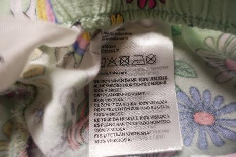 Letné nohavice jenorožec h&m, h&m,110