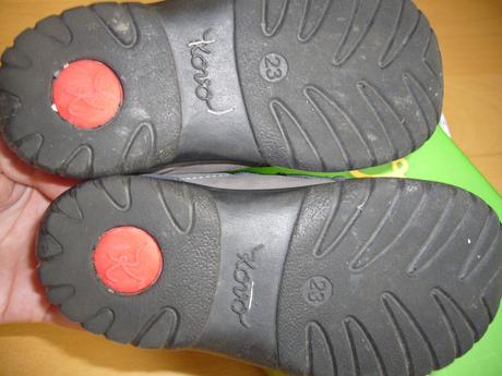 Topánky na suchý zips - kovo, 23