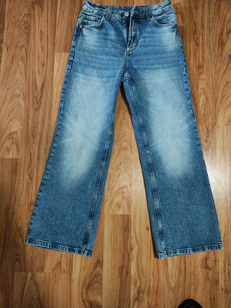 Dievčenské rifle hm, veľ. 146 baggy, h&m,146