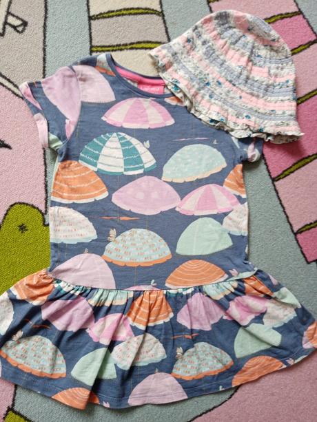 Next siatky/tunika a klobucik, next,104