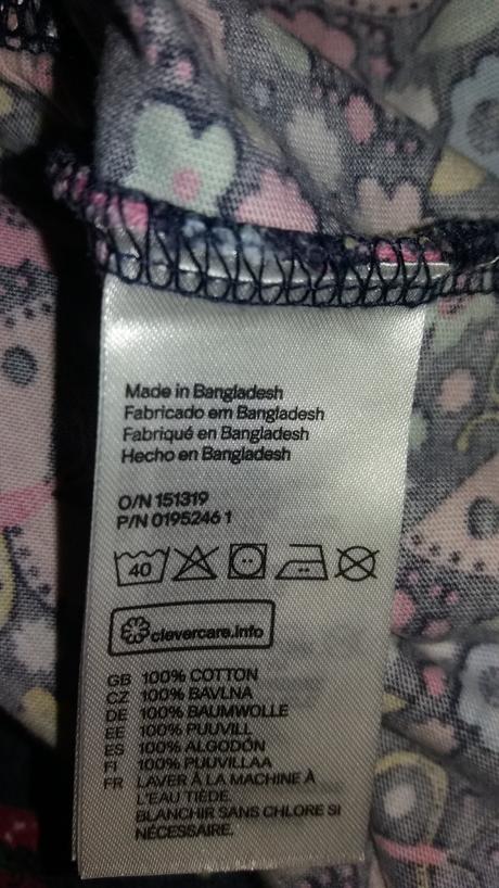 Motylikovo-kvetovane saty, h&m,80