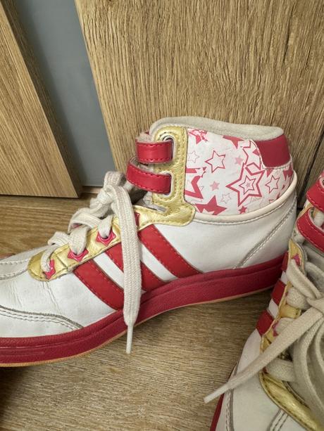 Vyššie kožené tenisky adidas, adidas,35