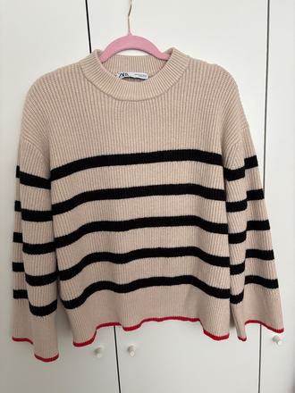 Zara pásikavý sveter, zara,m