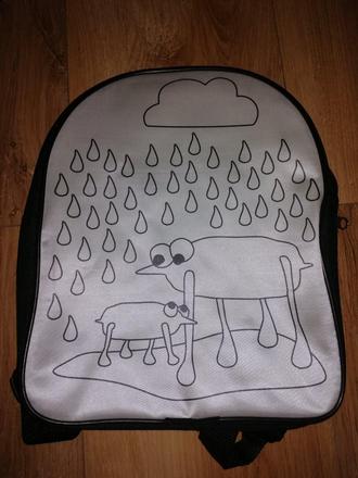 Ruksak na malovanie, 