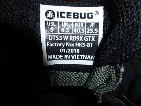 Gore-texové tenisky icebug, 40