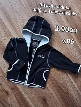 Flísová mikinka, 86