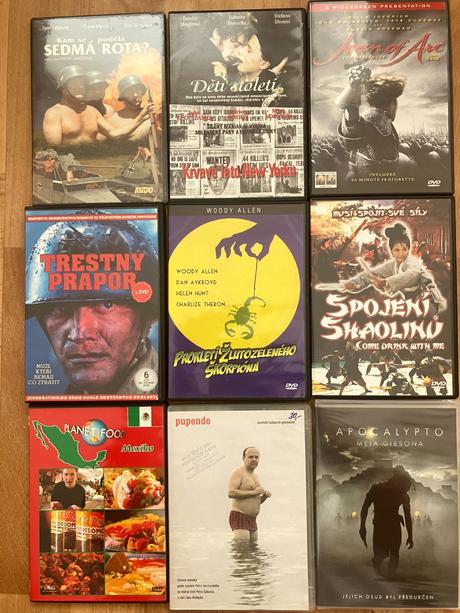 Predám väčšie množstvo kvalitných dvd titulov, 