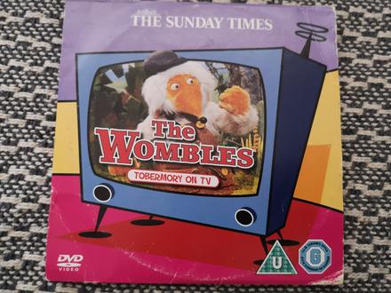 Dvd the wombles v anglickom originaly, 