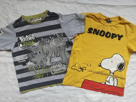 4 x letne tricka pre chlapca, 110