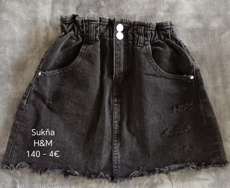 Sukňa, h&m,140