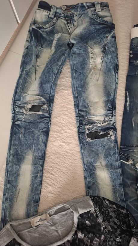 Dievčenské oblečenie foggi jeans, s