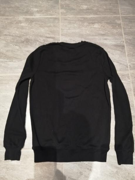 Mikina s plastickým nápisom, jemna čistá bavlna vl, l