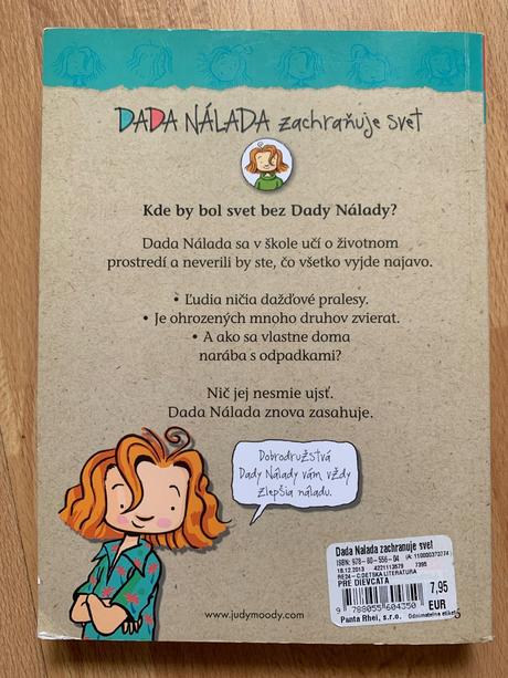 Megan mcdonald-dada nálada zachraňuje svet,