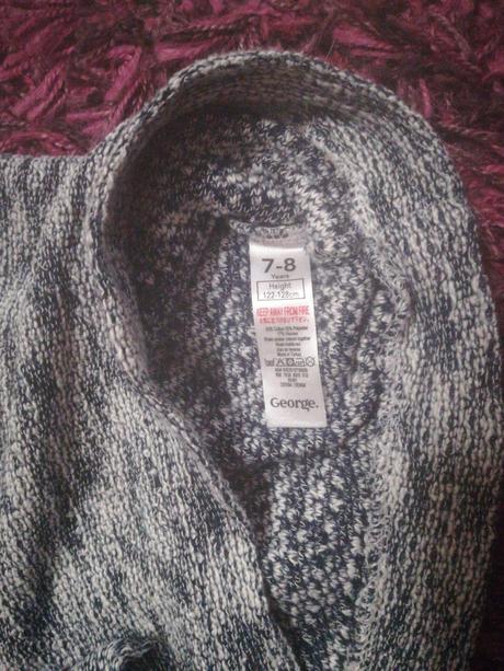 Čipkovaný pulóver love, george,128