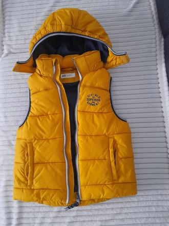 Detská vesta, h&m,128