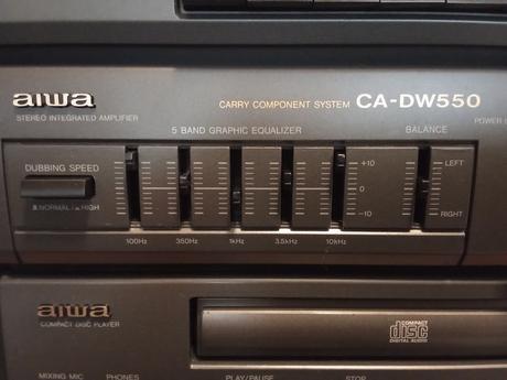Aiwa ca-dw550, 